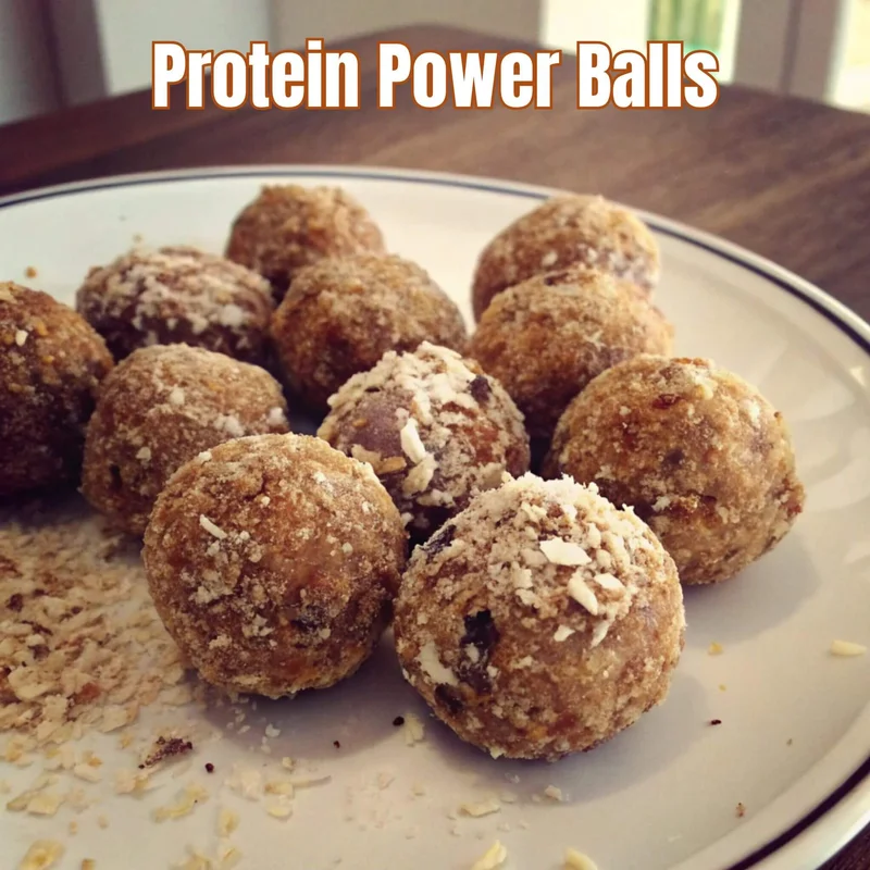 No-Bake Protein Power Balls: My Kitchen Chaos Story