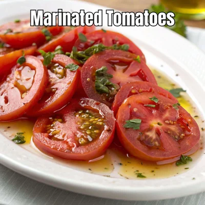 Sun-Kissed Marinated Tomatoes: A Love Story